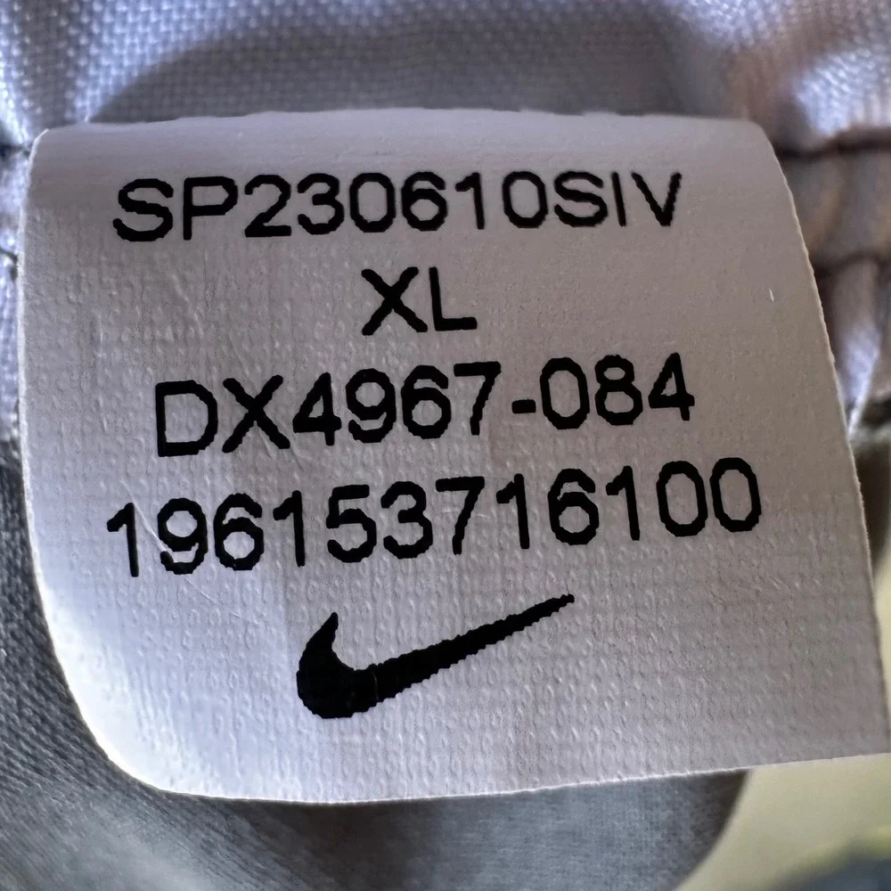 Nike Dri-FIT Running Shorts Mens XL Grey Breathable DX4967-084 Athletic Gym